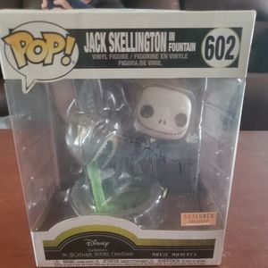 Jack skellington in fountain funko pop